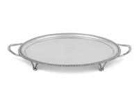 A George III Silver Twin-Handled Waiter