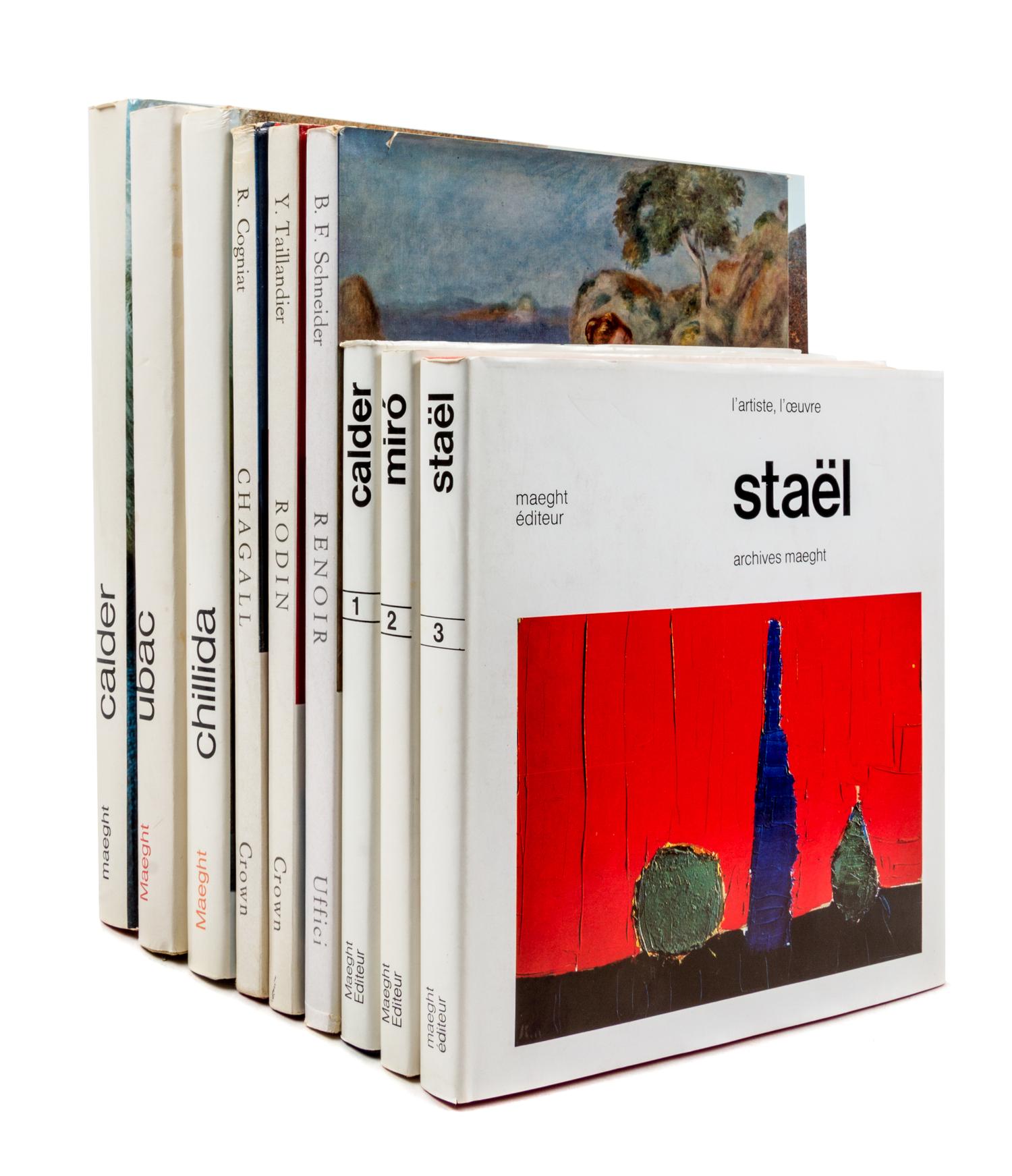 (ART) 4 sets of collected works in 26 vols. published by Crown, SB, Maeght and Abrams (in ## boxes)
