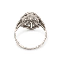 ART DECO, DIAMOND RING