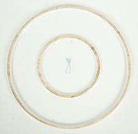 A Near Pair of Meissen Porcelain Trays — 20TH CENTURY