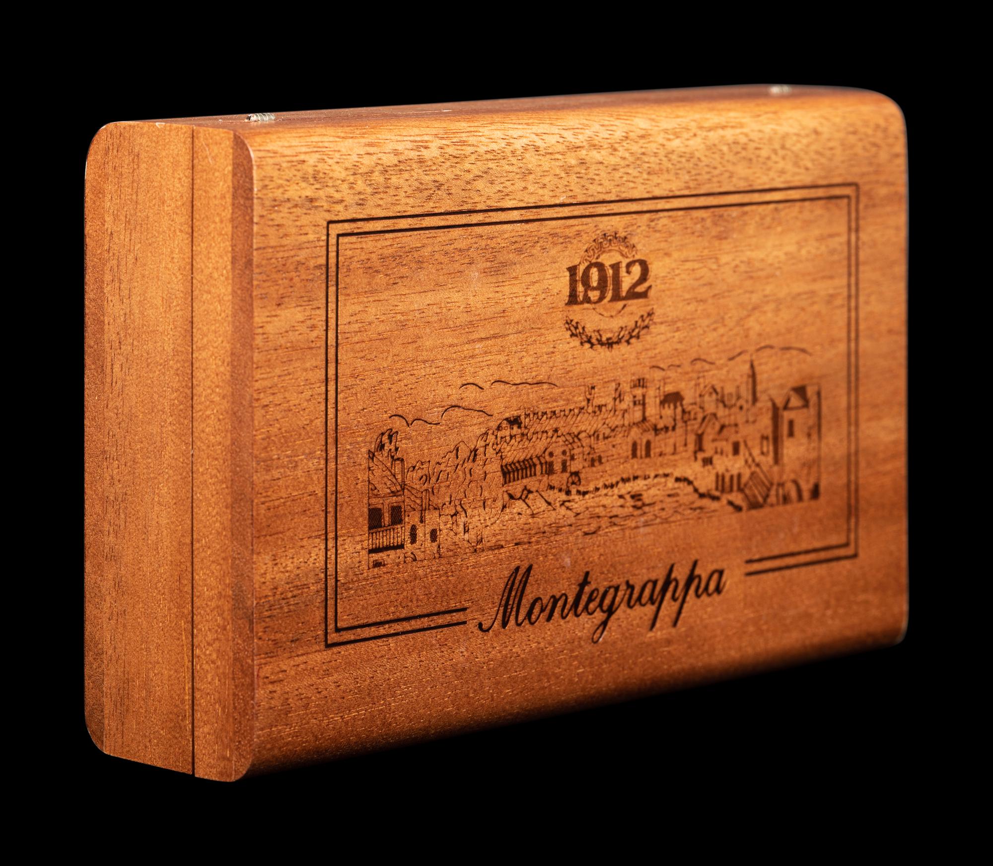 Montegrappa: Il Millennio Bassanda Del Grappa 1998 Silver Mounted Limited Edition Fountain Pen
