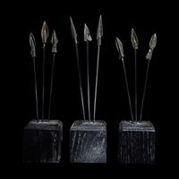 Ten Greek and Near Eastern Bronze Spearheads