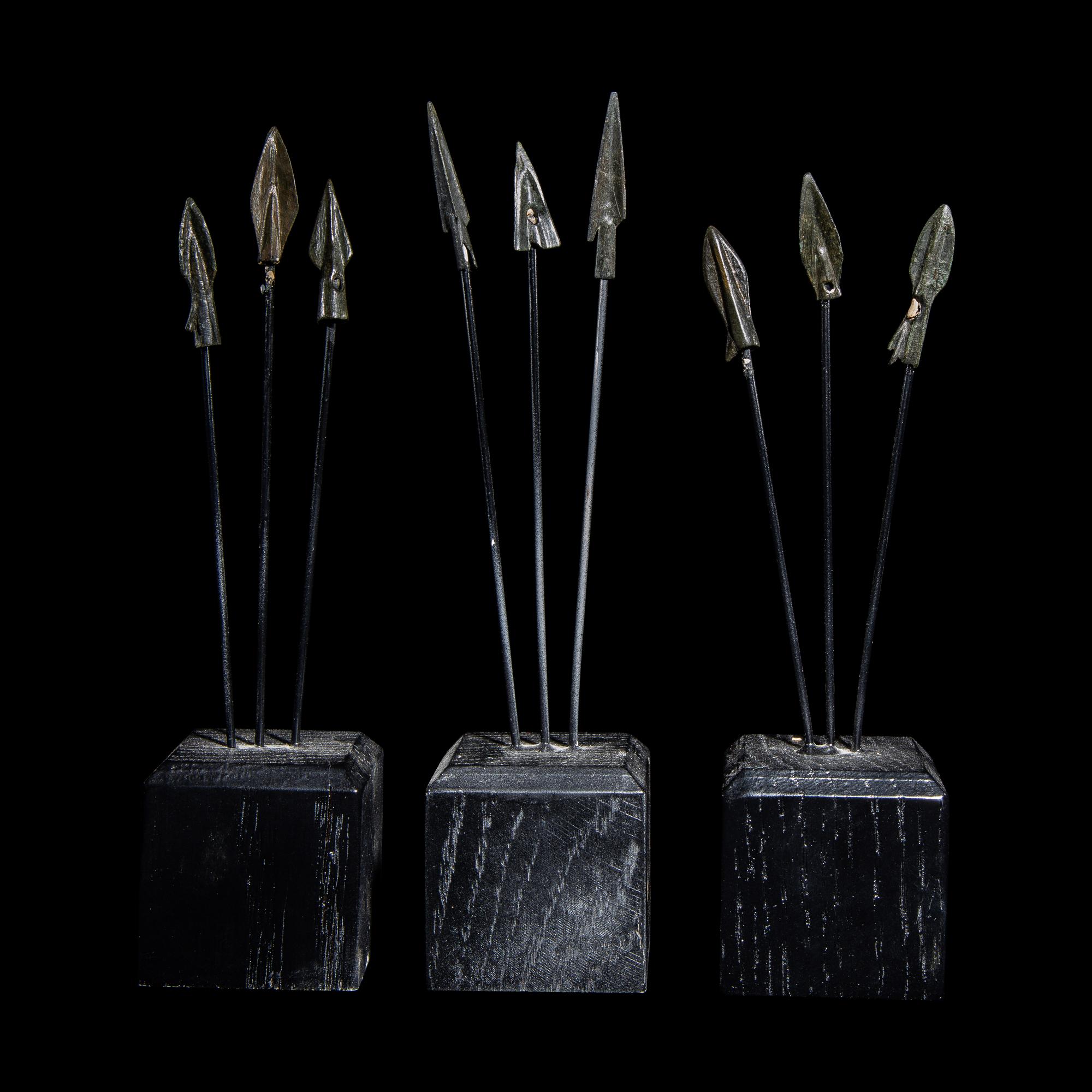 Ten Greek and Near Eastern Bronze Spearheads