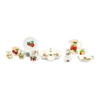 A Collection of Strawberry-Themed Tableware