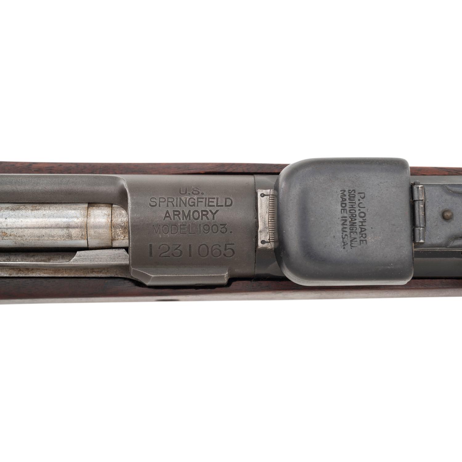 ** Springfield Model 1903A1 Rifle with Star Gauged Barrel and PJ O'Hare Sight Covers