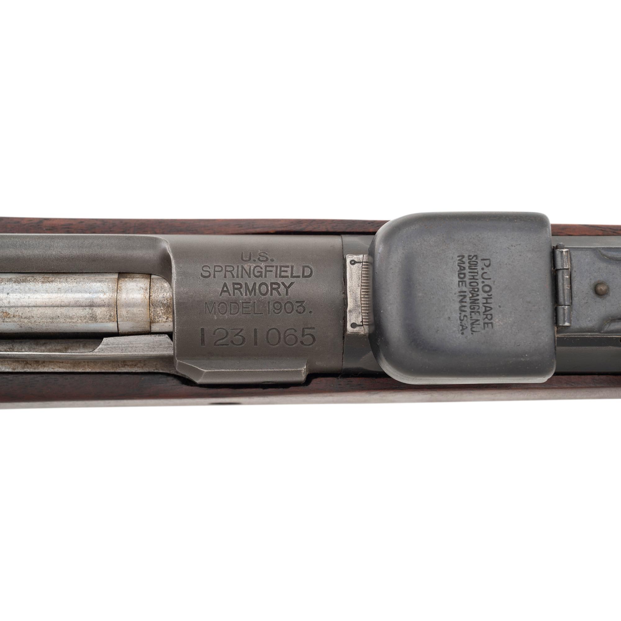 ** Springfield Model 1903A1 Rifle with Star Gauged Barrel and PJ O'Hare Sight Covers