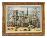 Notre Dame from Left Bank of the River Seine