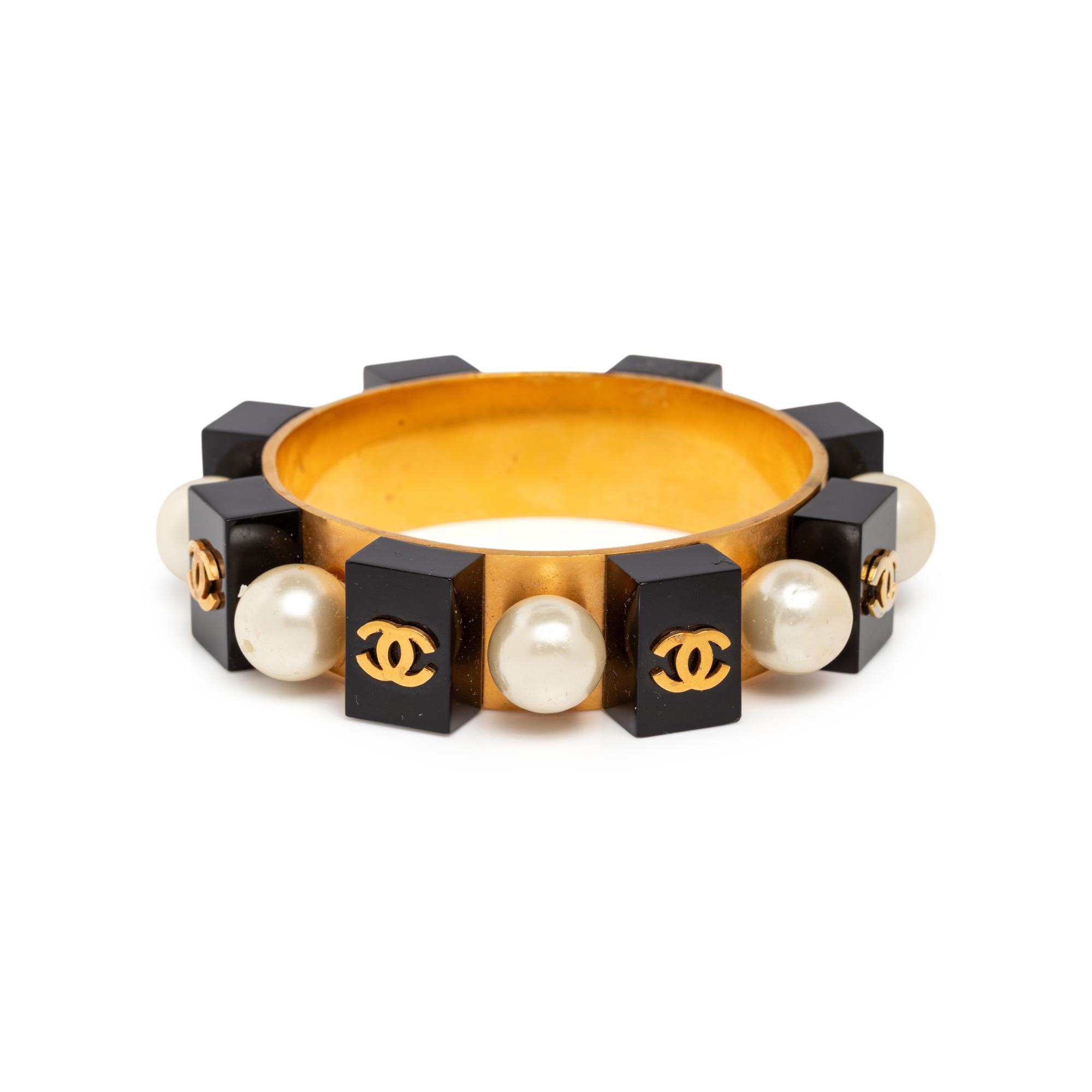 Chanel, Studded Bangle Bracelet