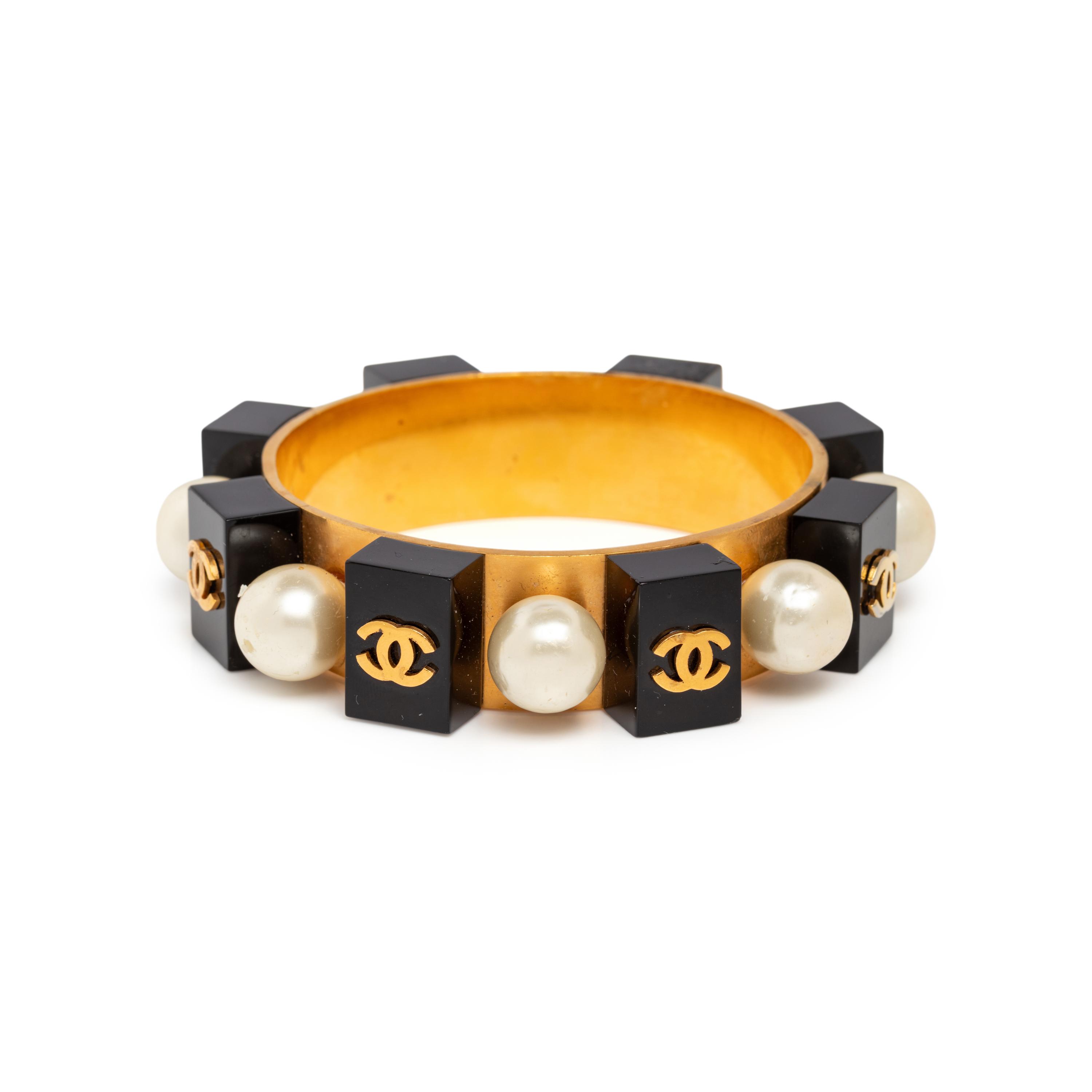 Chanel, Studded Bangle Bracelet