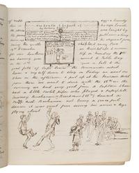 [Travel & Exploration - Challenger Expedition]. Channer, Arthur (1852-1929). Manuscript log and sketchbook kept as Sub-Lieutenant aboard H.M.S. Challenger during its pioneering scientific circumnavigation, 14 September 1873-April 1874.