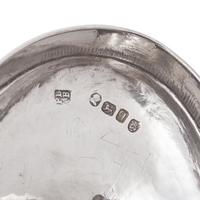 Two George III Engraved Silver Creamers and a Sugar Basket