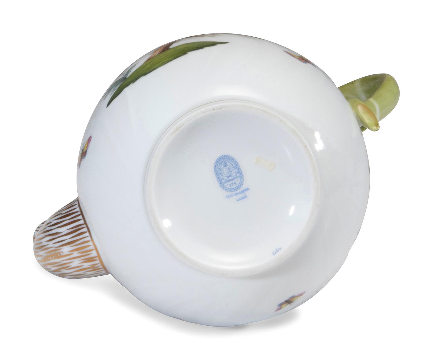 A Herend Rothschild Bird Porcelain Service for Twelve