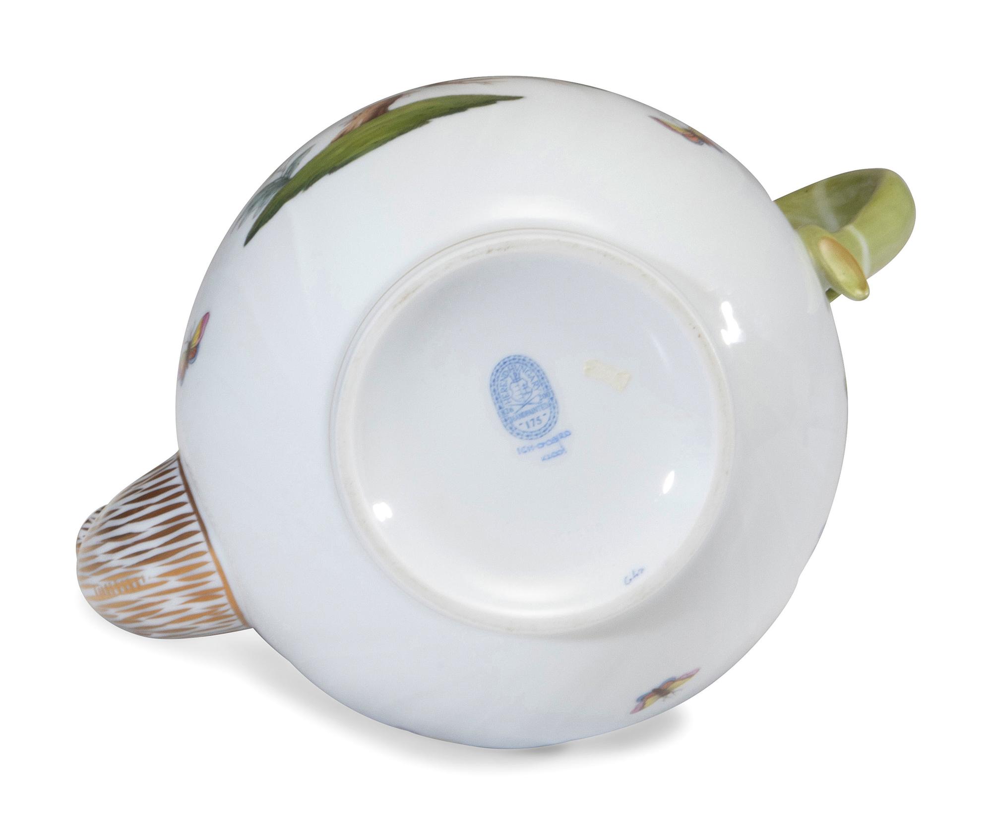 A Herend Rothschild Bird Porcelain Service for Twelve