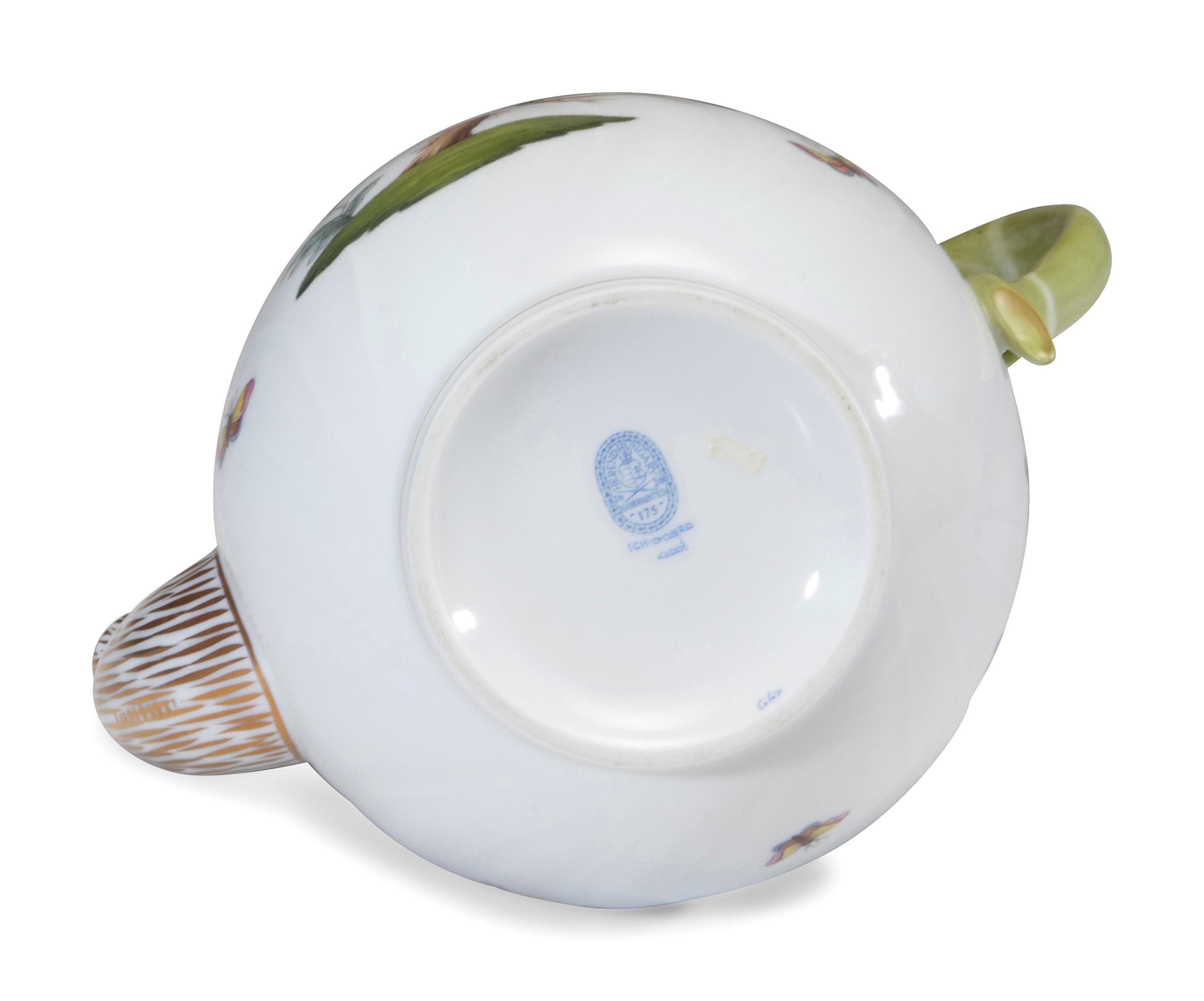 A Herend Rothschild Bird Porcelain Service for Twelve