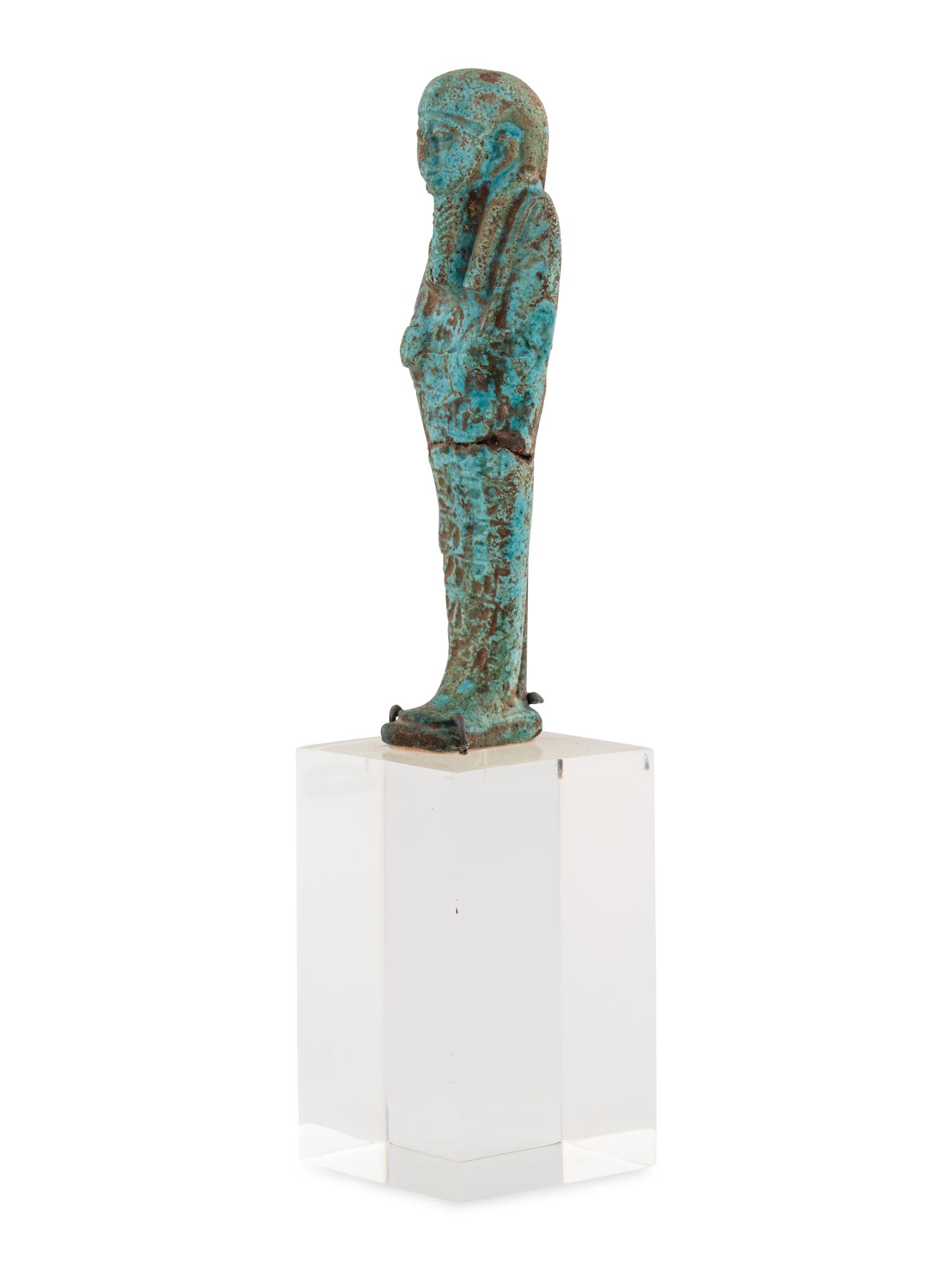 An Egyptian Faience Ushabti