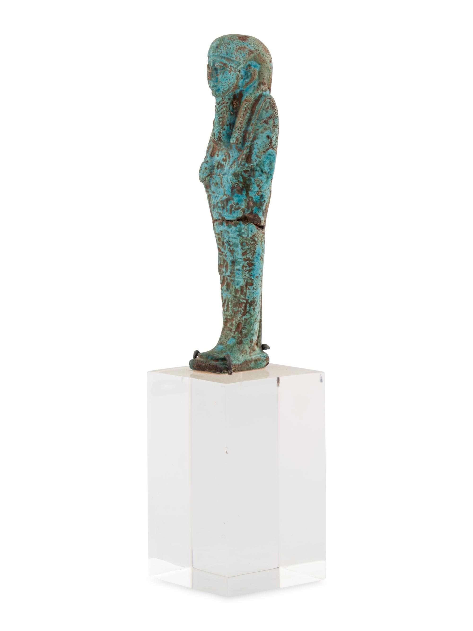 An Egyptian Faience Ushabti