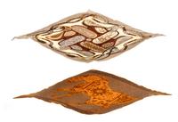 Four Hermès 90cm Pleated Silk Scarves