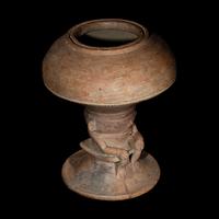 A Tairona Redware Pedestal Bowl
