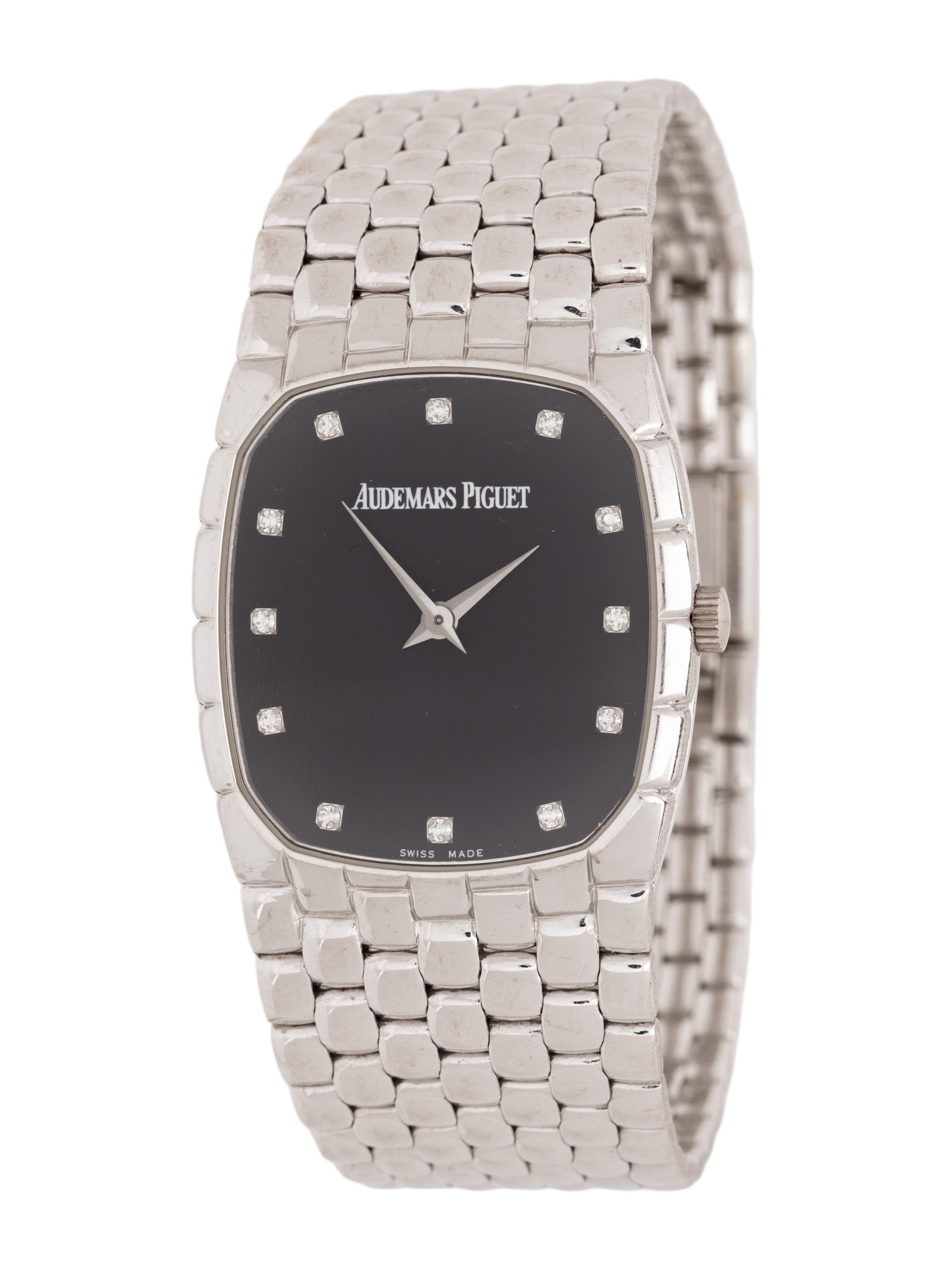 AUDEMARS PIGUET, 18K WHITE GOLD 'COBRA' WATCH