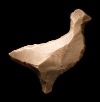 An Egyptian Flint in the Form of a Bird