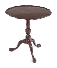 A George III Mahogany Tilt-Top Tea Table