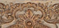 An Italian Painted and Parcel Gilt Pier Mirror