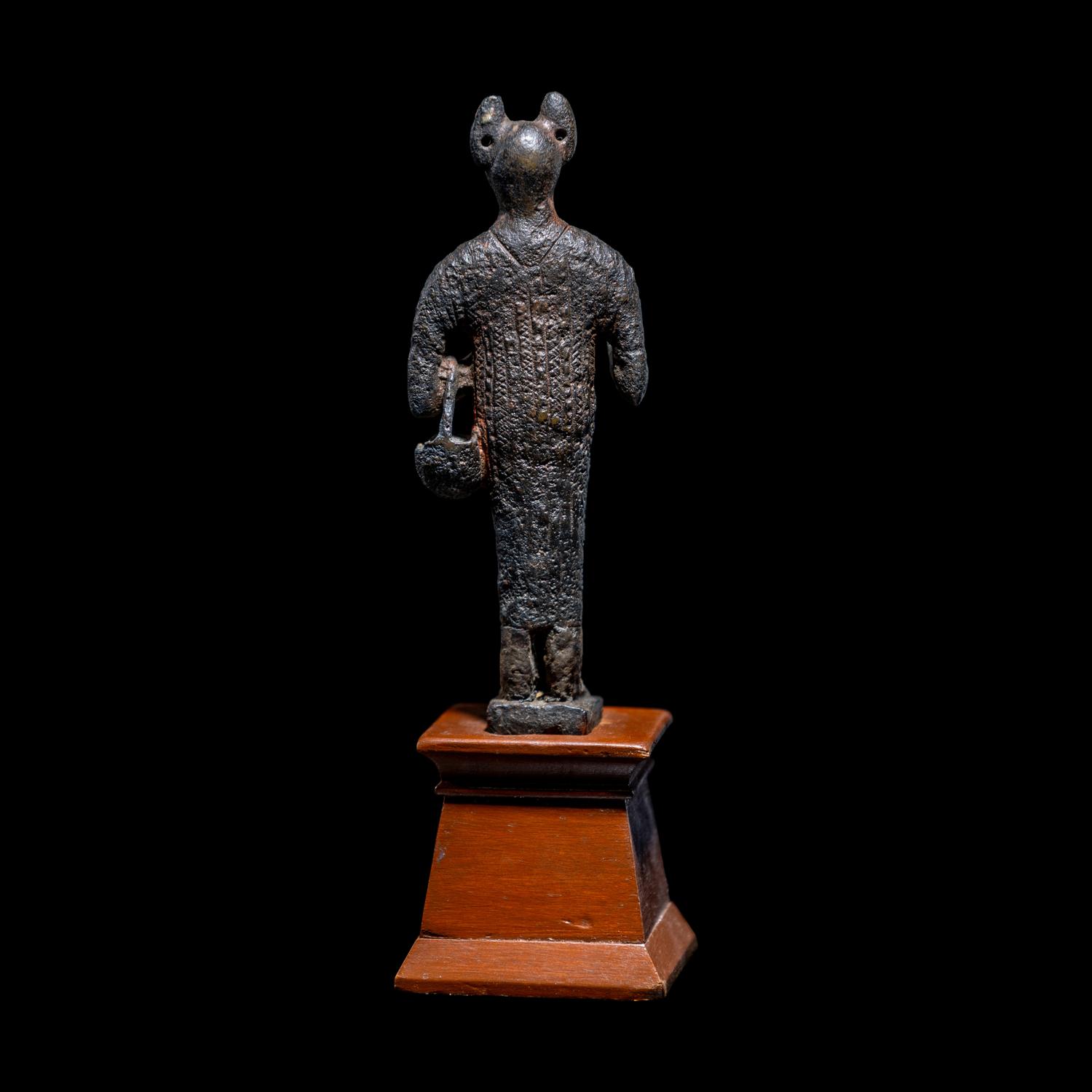 An Egyptian Bronze Bastet