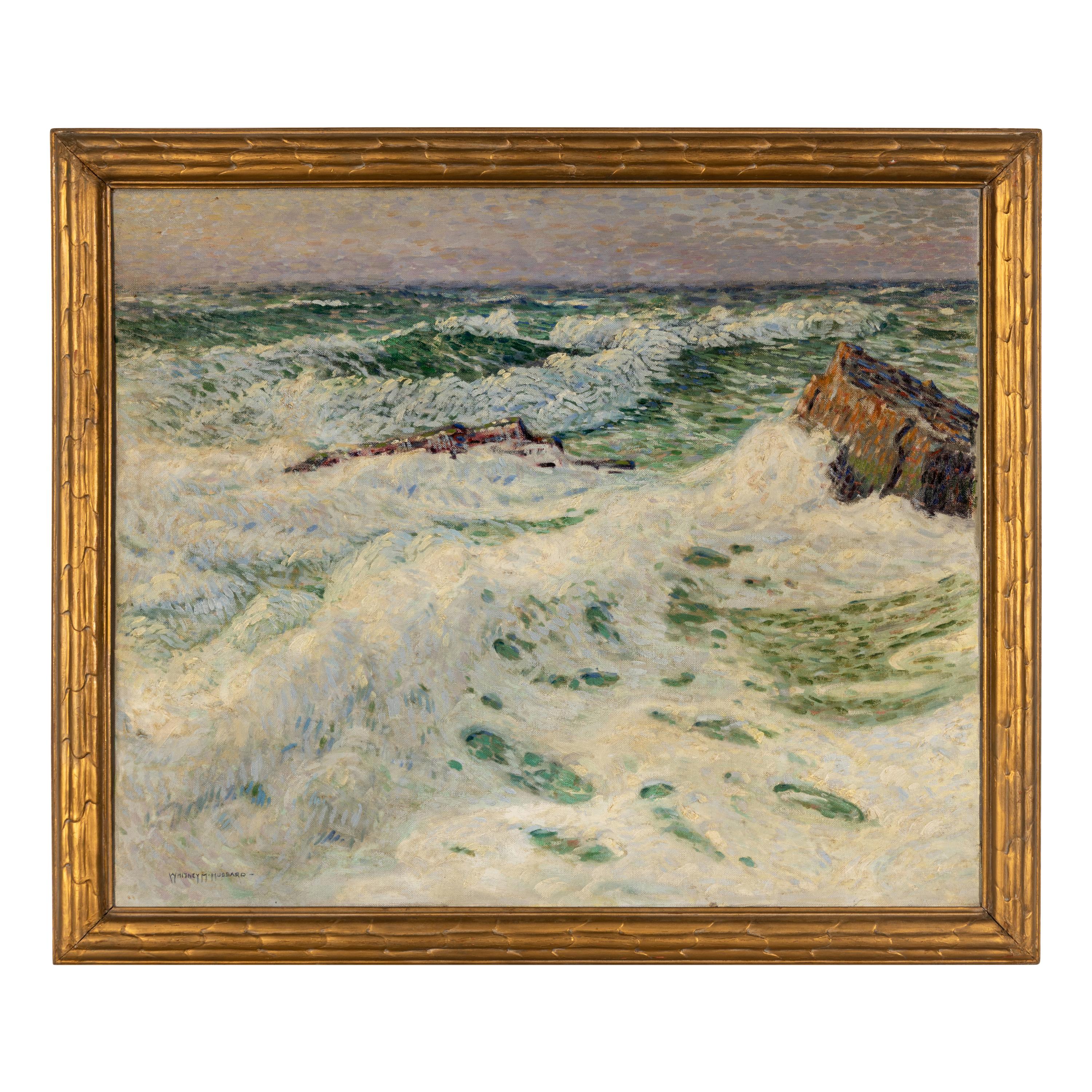 Whitney Myron Hubbard (American, 1875–1965) — Crashing Waves