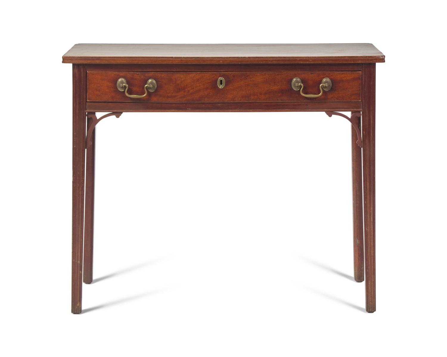 A Chippendale Mahogany Side Table