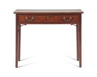 A Chippendale Mahogany Side Table
