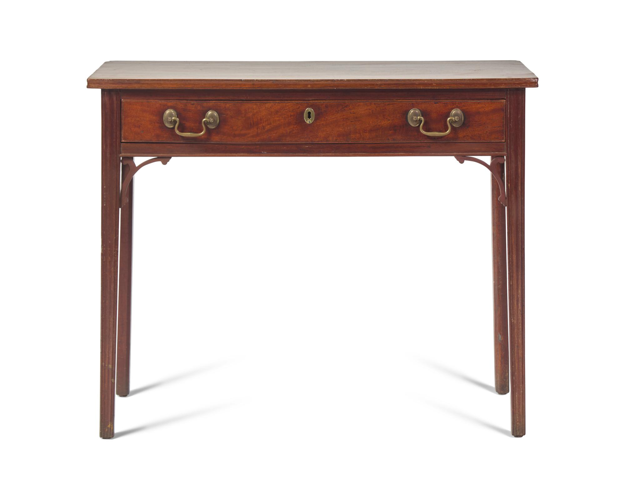 A Chippendale Mahogany Side Table