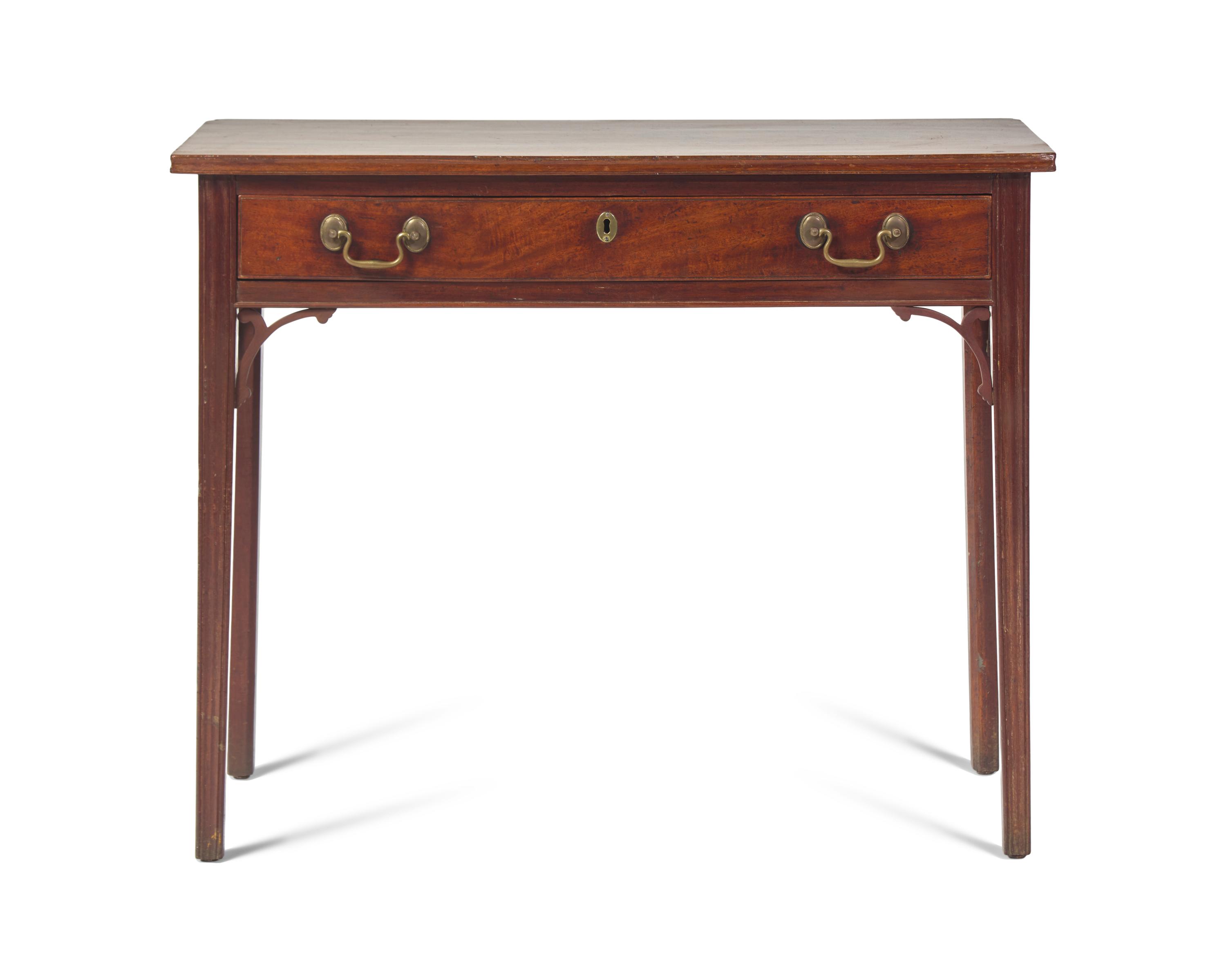 A Chippendale Mahogany Side Table