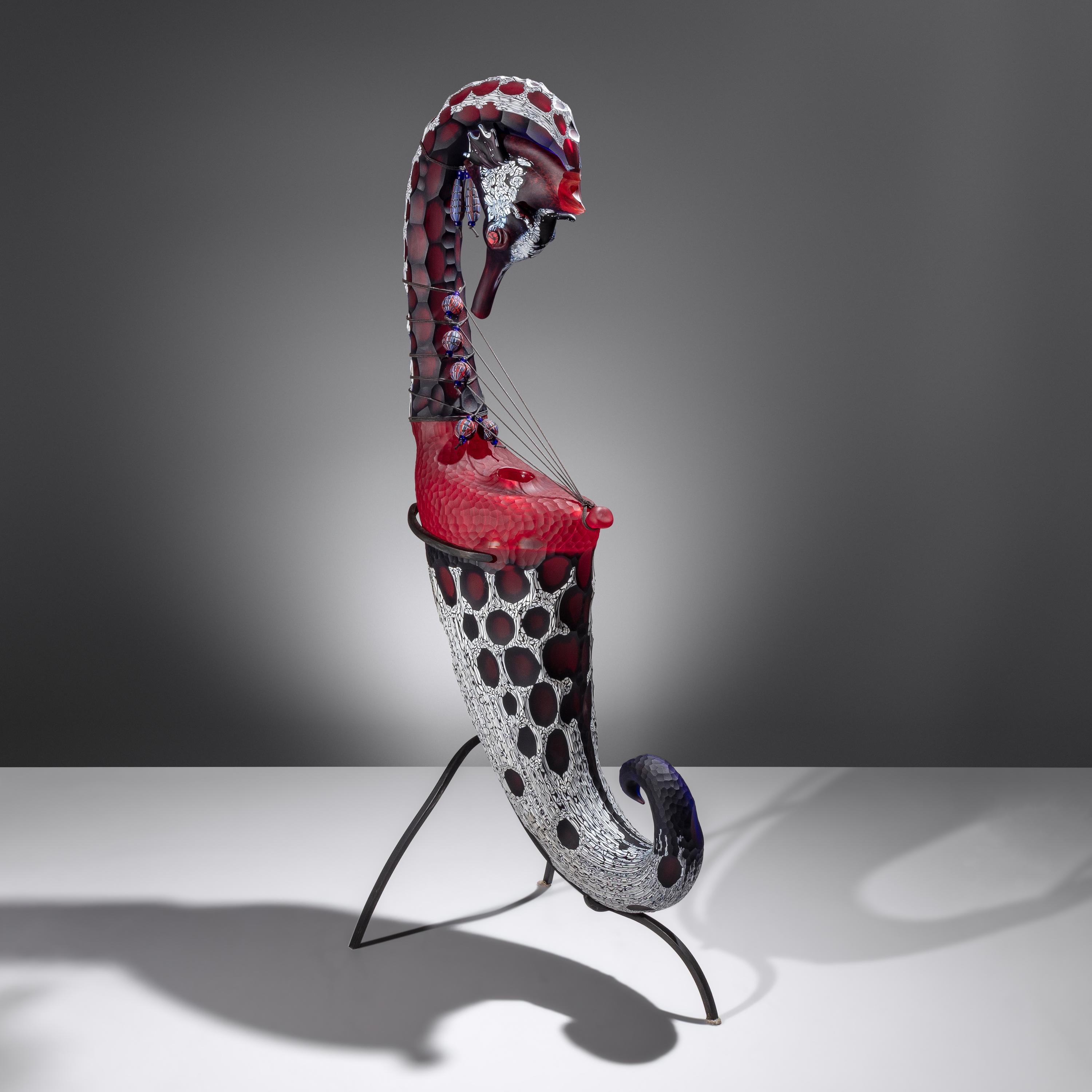 Davide Salvadore and Shelley Muzylowski Allen (Italian, b. 1953, Canadian-American) — Seahorse Sculpture