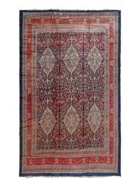 A Bibikabad Malayer Wool Rug