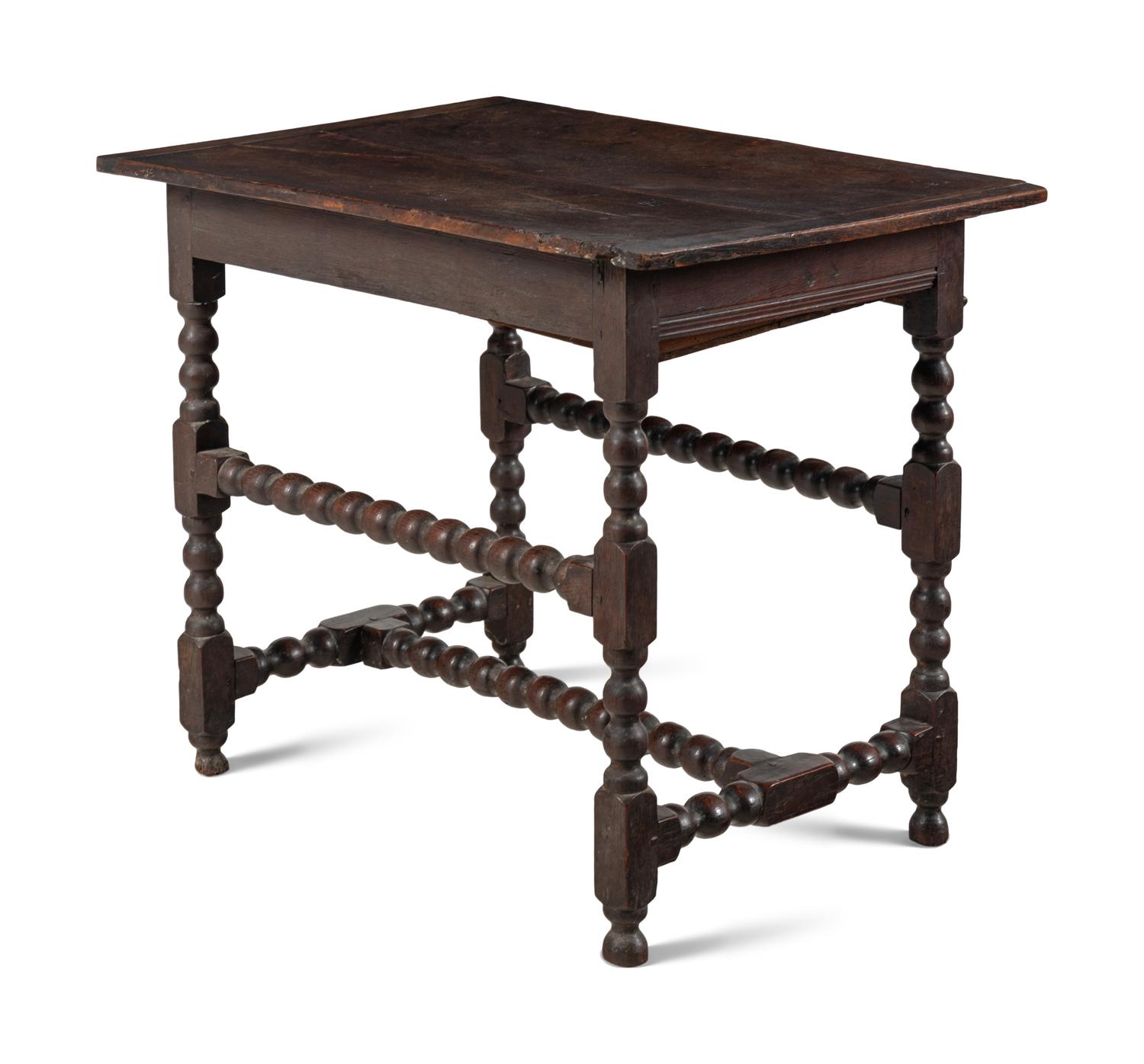 A William and Mary Walnut Table