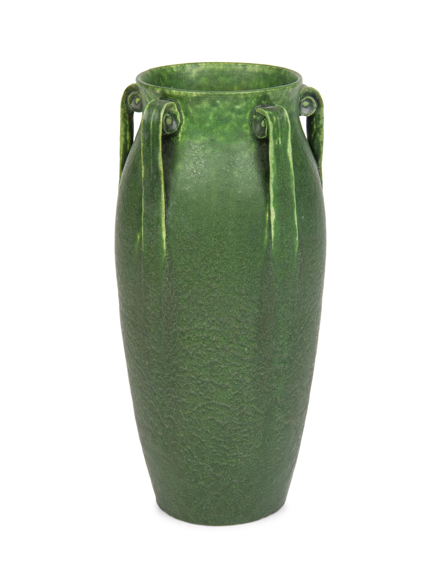 Fern-Handled Vase