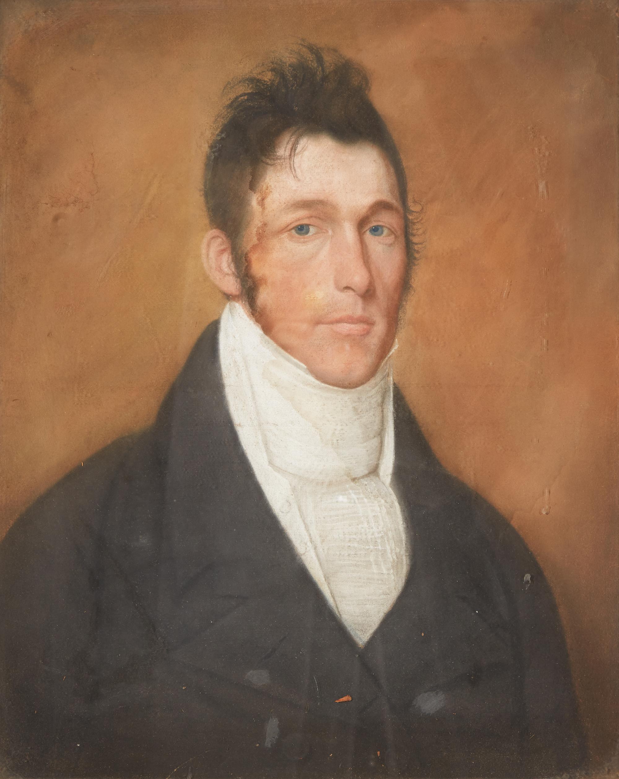 American School 19th century, Portrait of a Young Man , circa 1810