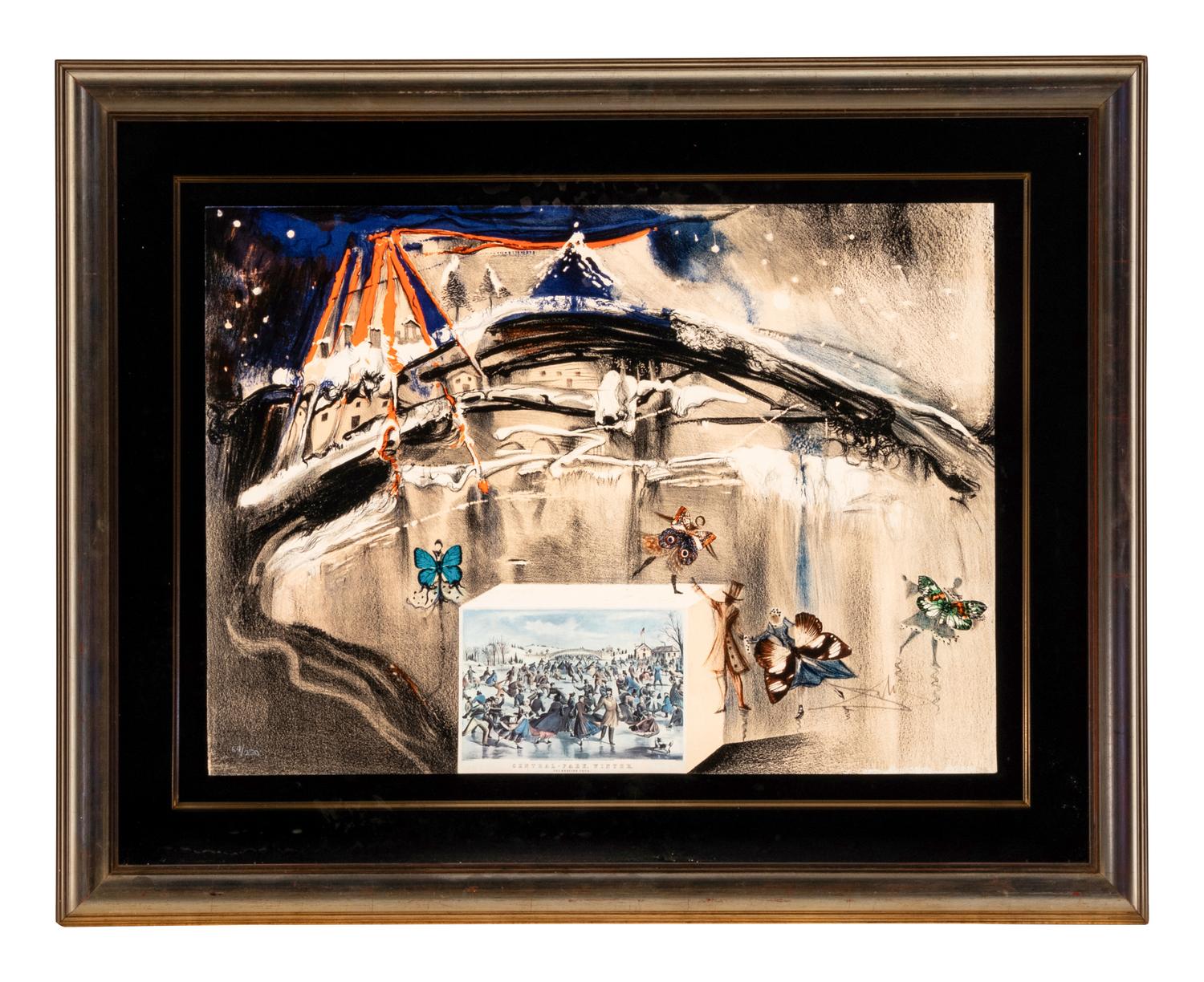 New York Central Park Winter (from Currier & Ives as Interpreted by Salvador Dalí ), 1971