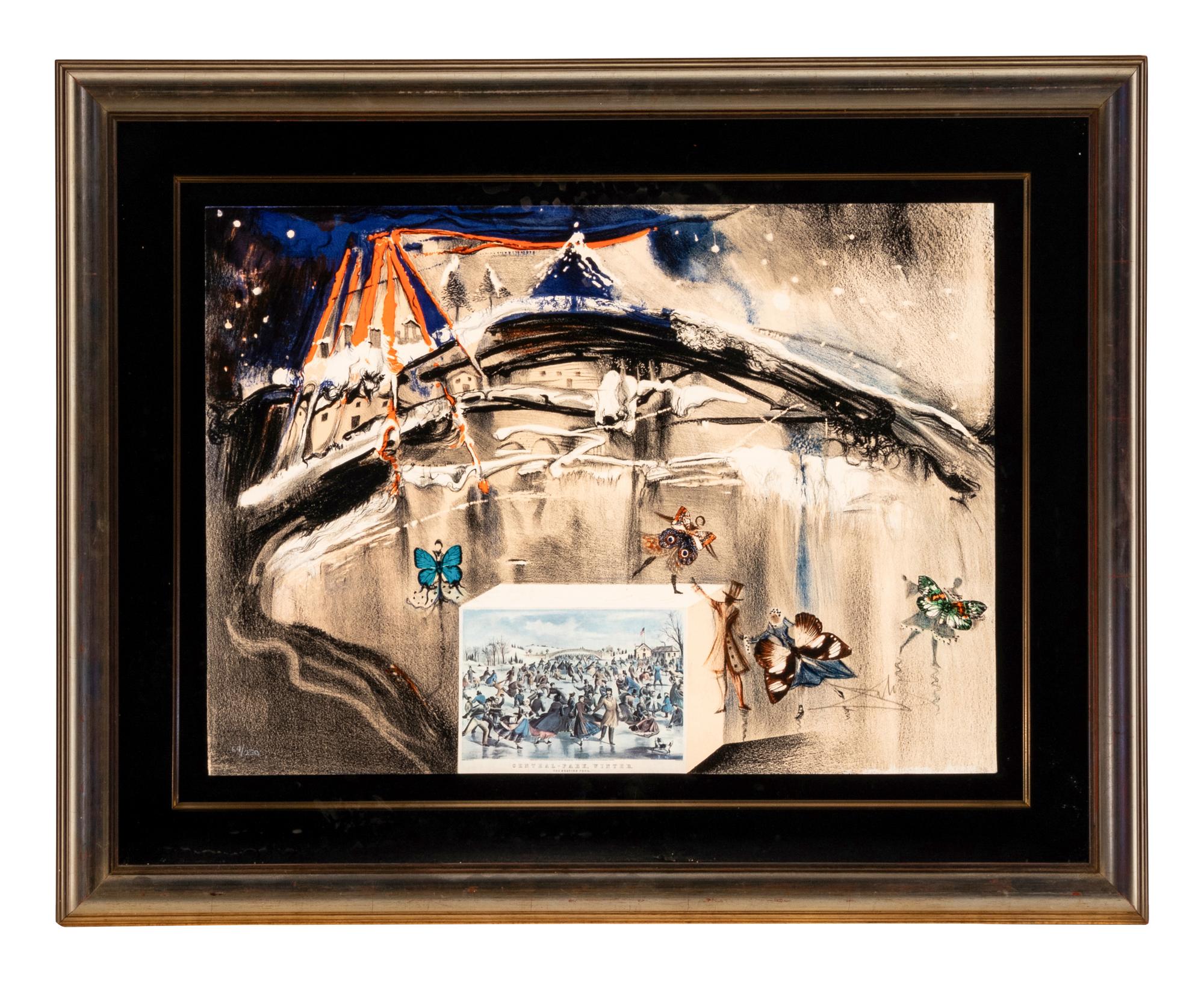 New York Central Park Winter (from Currier & Ives as Interpreted by Salvador Dalí ), 1971