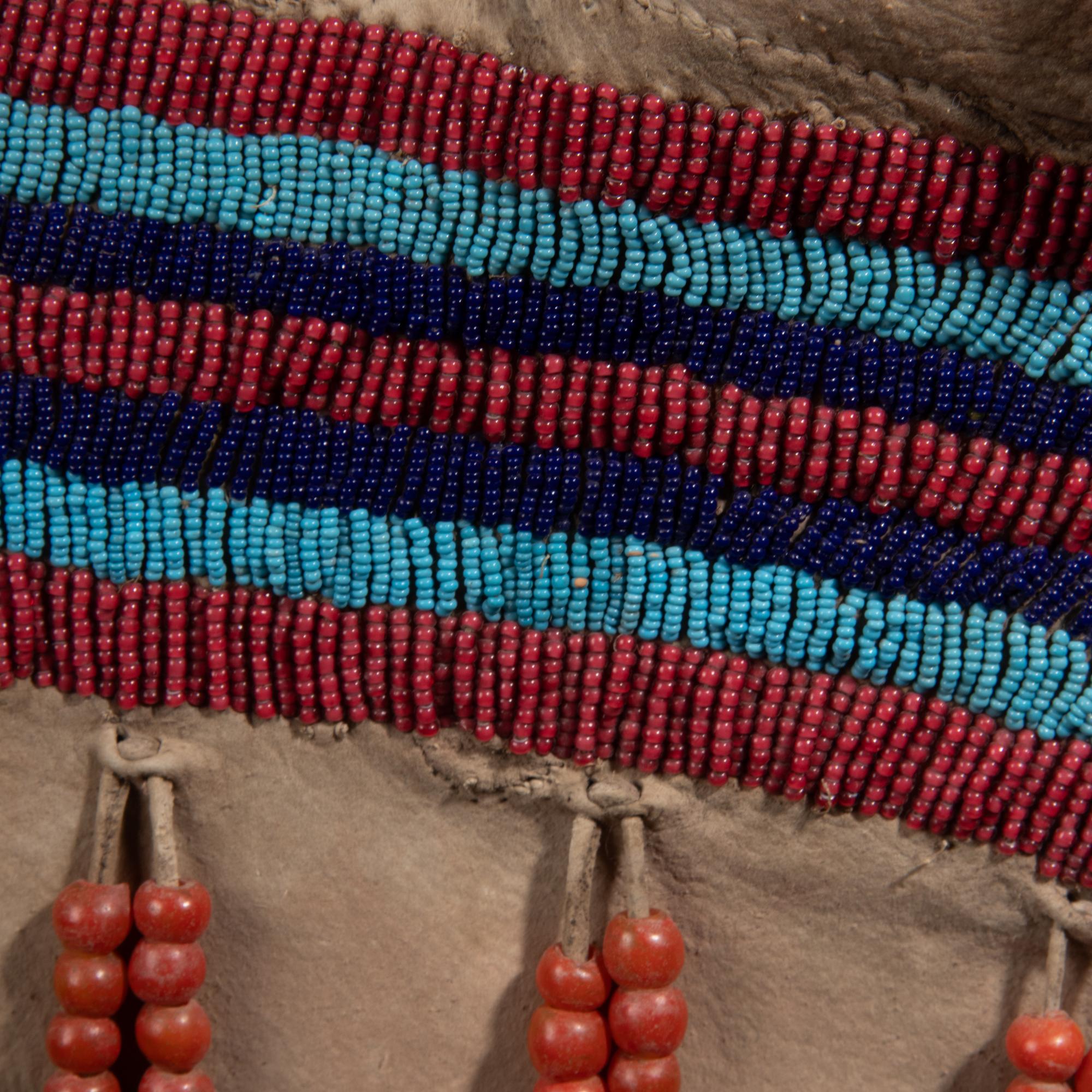 Nez Perce Beaded Hide Child's Dress
