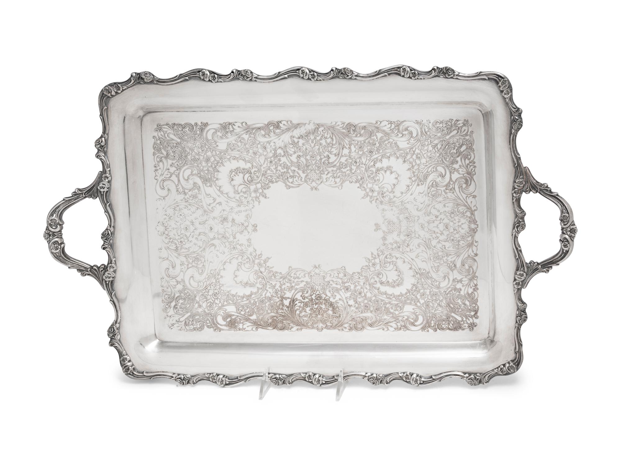 A Victorian Silver Four-Piece Tea and Coffee Service