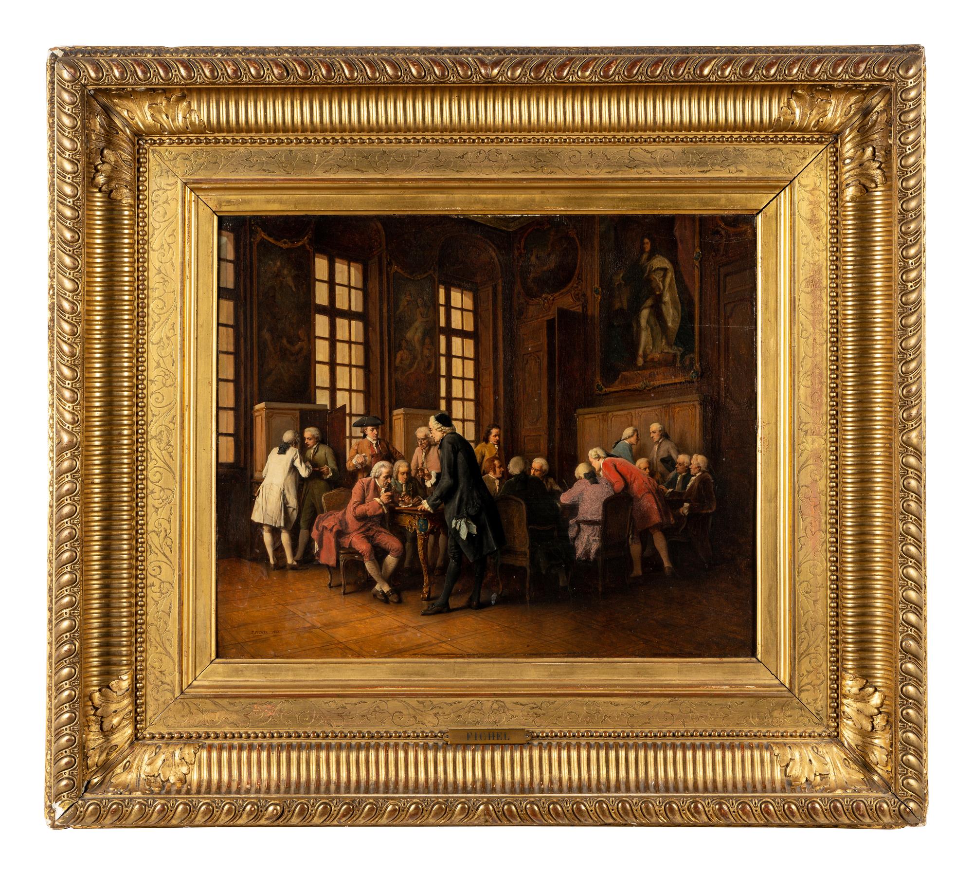 Cabinet des médailles a la Bibliothèque royale