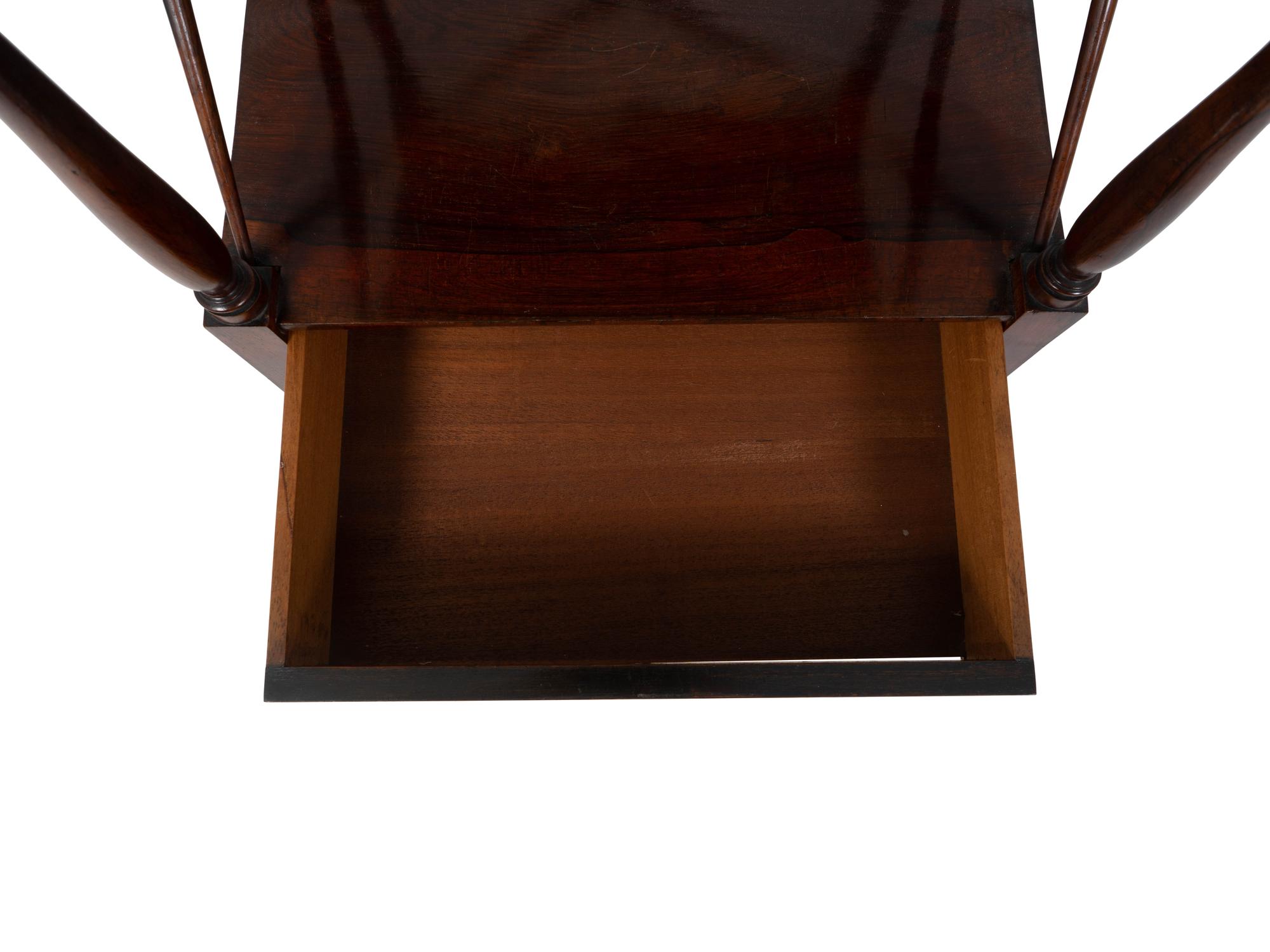 A Regency Rosewood Three Tier Etagere — 19TH CENTURY