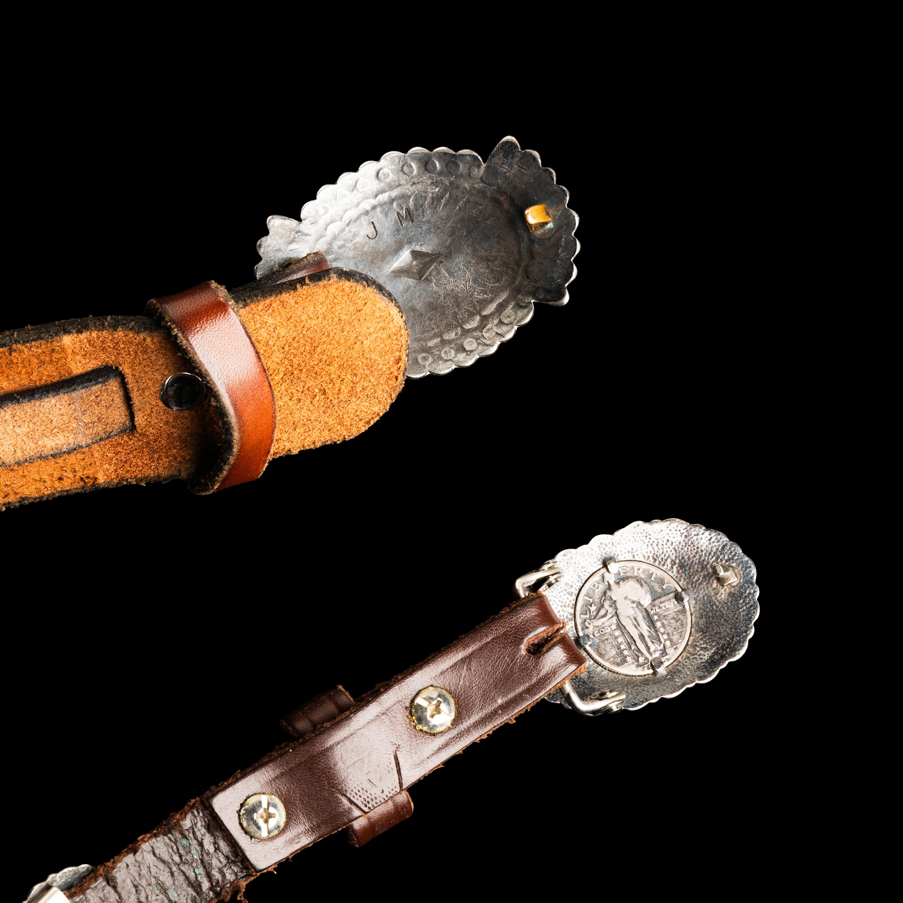 Navajo and Southwestern-style Concha Belts