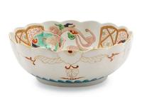 A Worcester Porcelain Bowl in the Japanese Manner — C. 1760-70