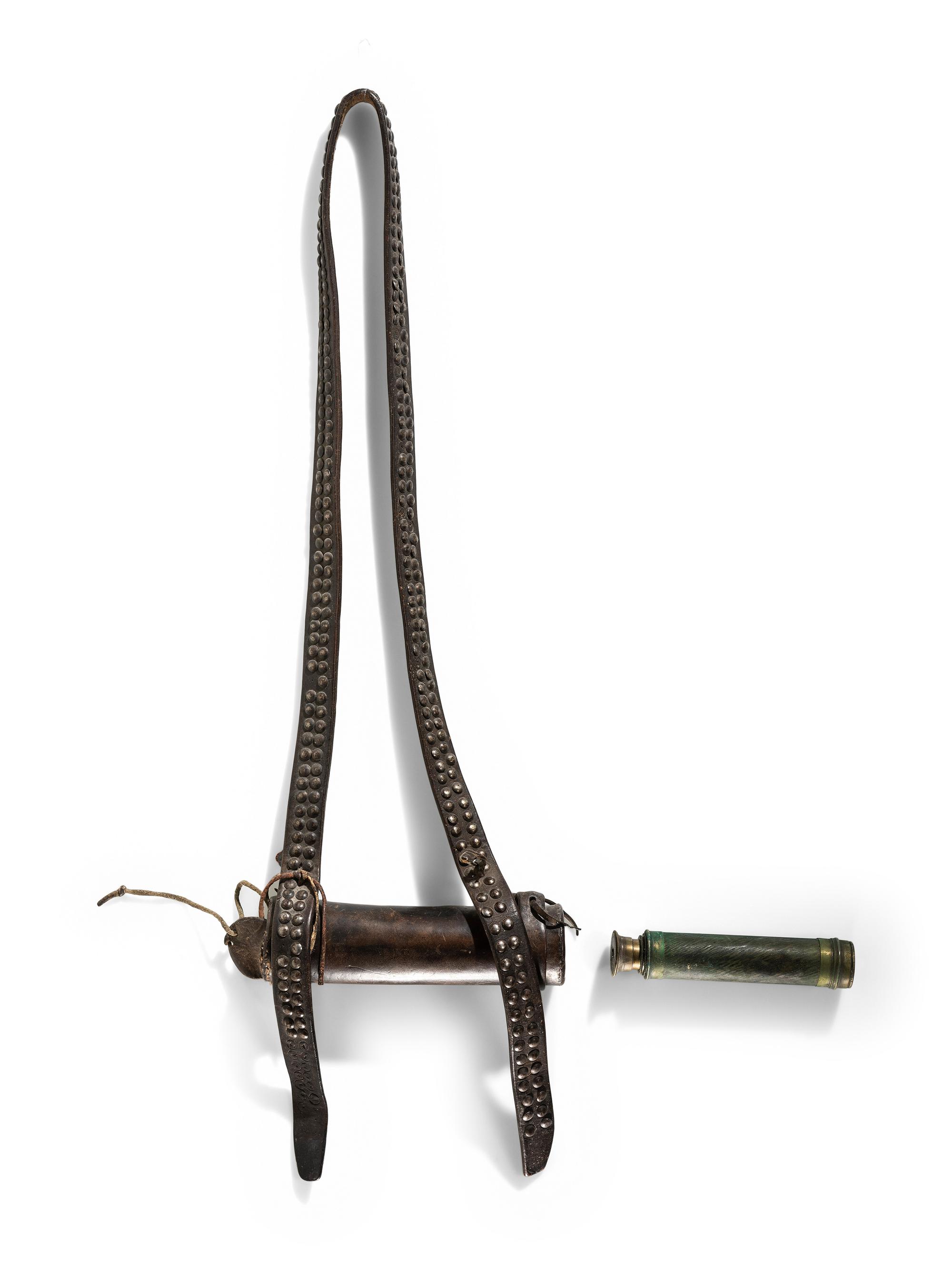 Plains Tacked Telescope and Case