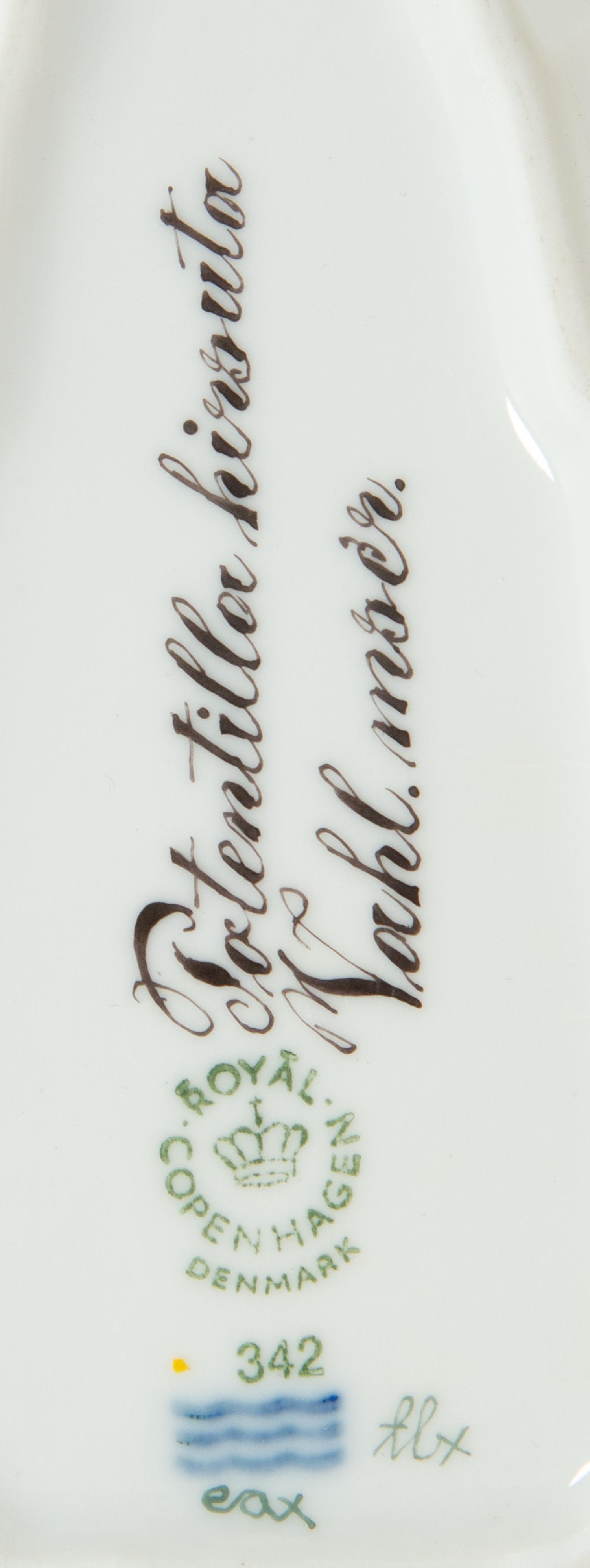 A Group of Royal Copenhagen Flora Danica Porcelain Table Articles