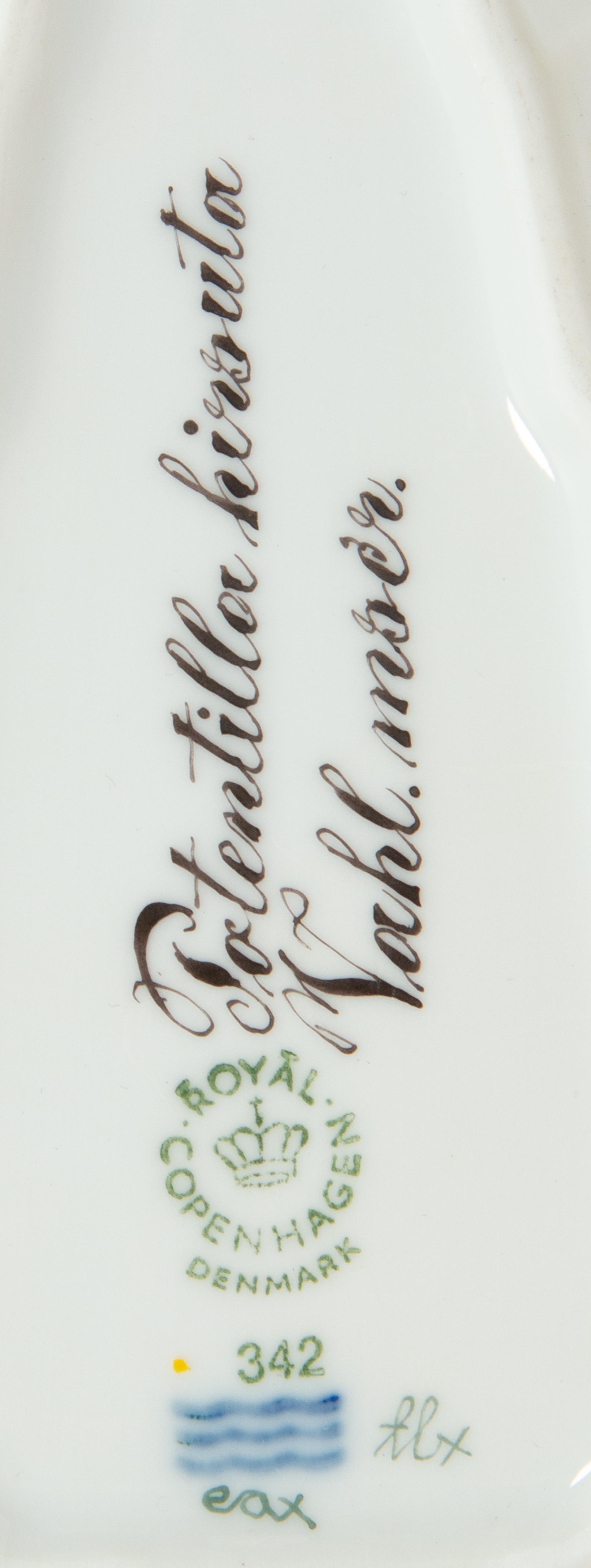 A Group of Royal Copenhagen Flora Danica Porcelain Table Articles