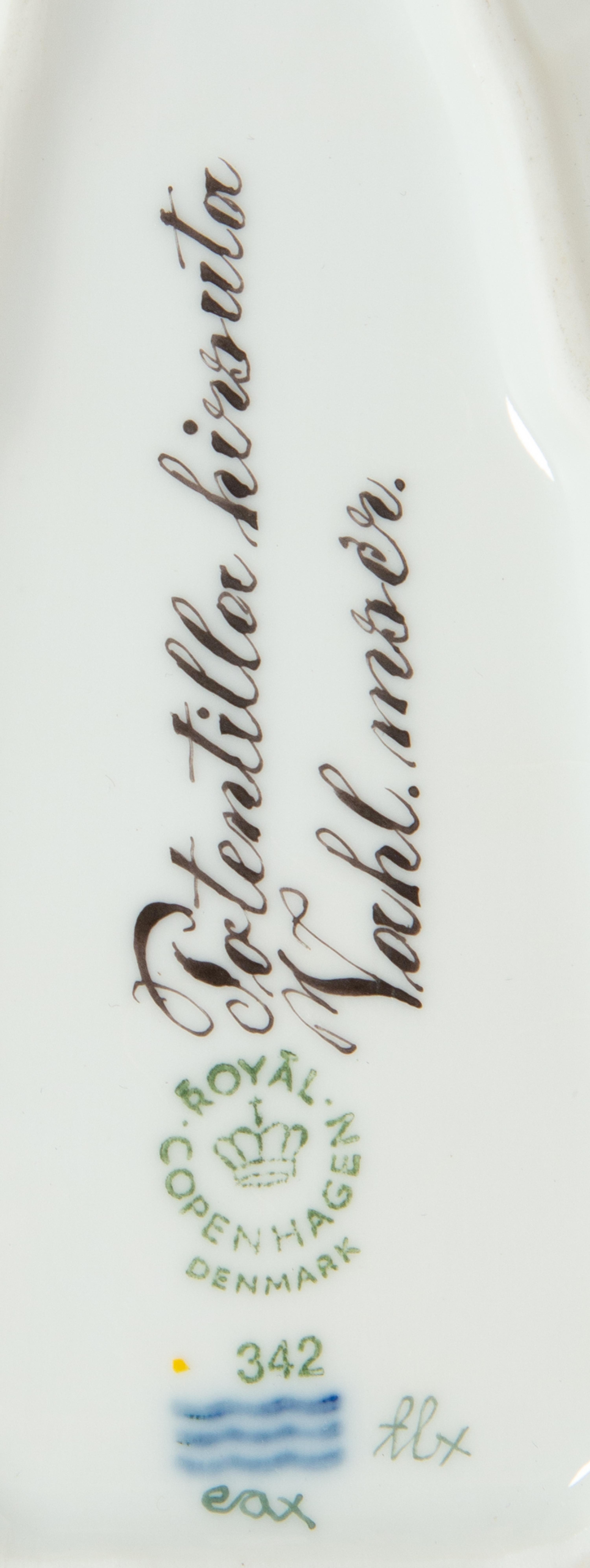 A Group of Royal Copenhagen Flora Danica Porcelain Table Articles