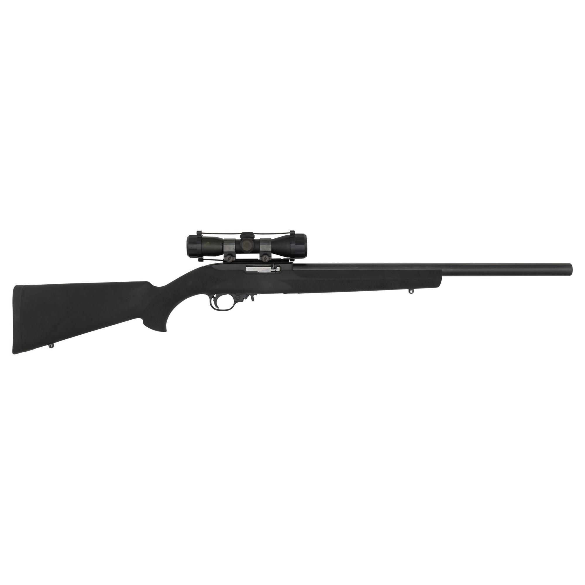 * Ruger 10/22 with Heavy Barrel and Scope